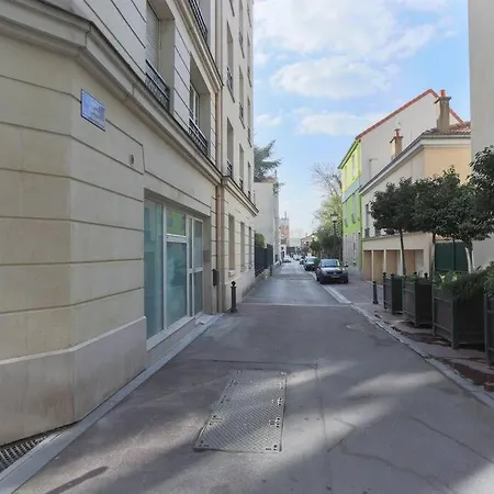 Rose, Appartement Confortable Proche Metro Montrouge Exterior photo